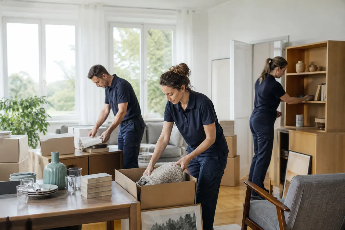 Beispielhafte Darstellung für Entrümpelungsfirmen