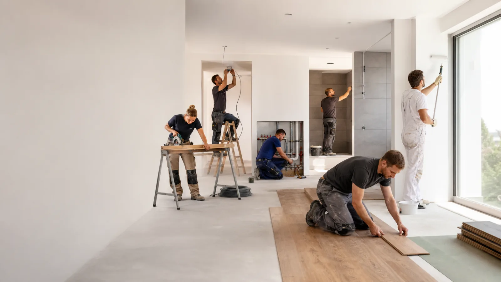 Handwerksbetrieb im Kundengespräch über Empfehlungen